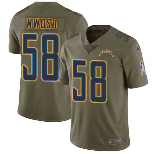 Nike Chargers 58 Uchenna Nwosu Olive Salute To Service Limited Jersey Dzhi,We sell and wholesale Nike Chargers 58 Uchenna Nwosu Olive Salute To Service Limited Jersey Dzhi on line form chian!